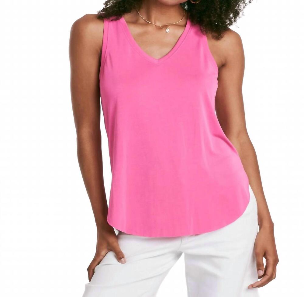 NEW ANOTHER LOVE ellis tank top in pink tuberose